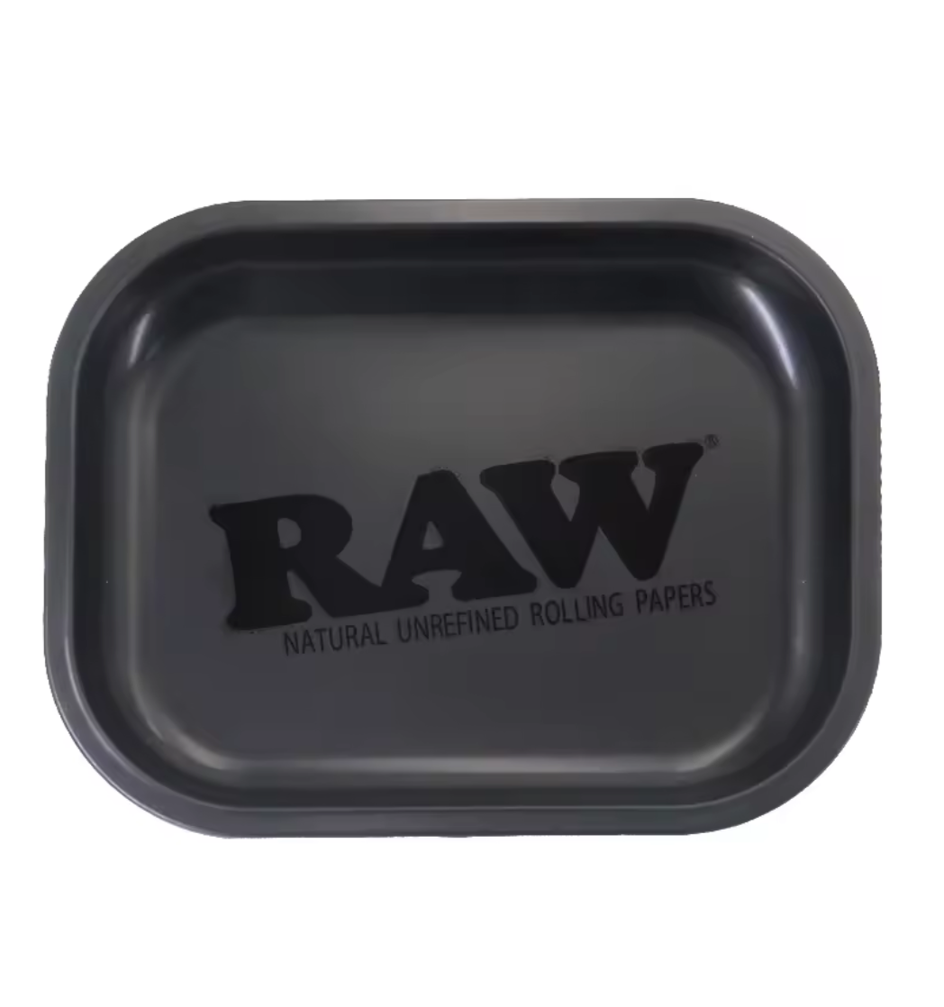 Black raw rolling tray