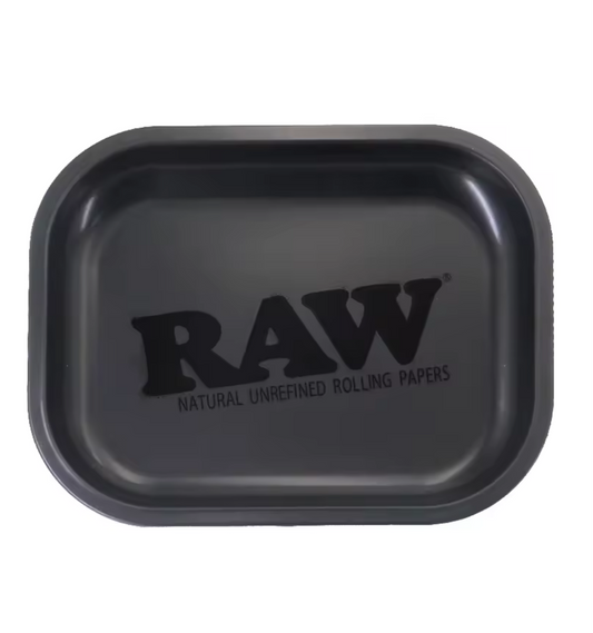 Black raw rolling tray
