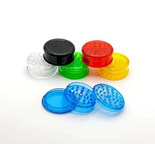 Plastic herb grinder